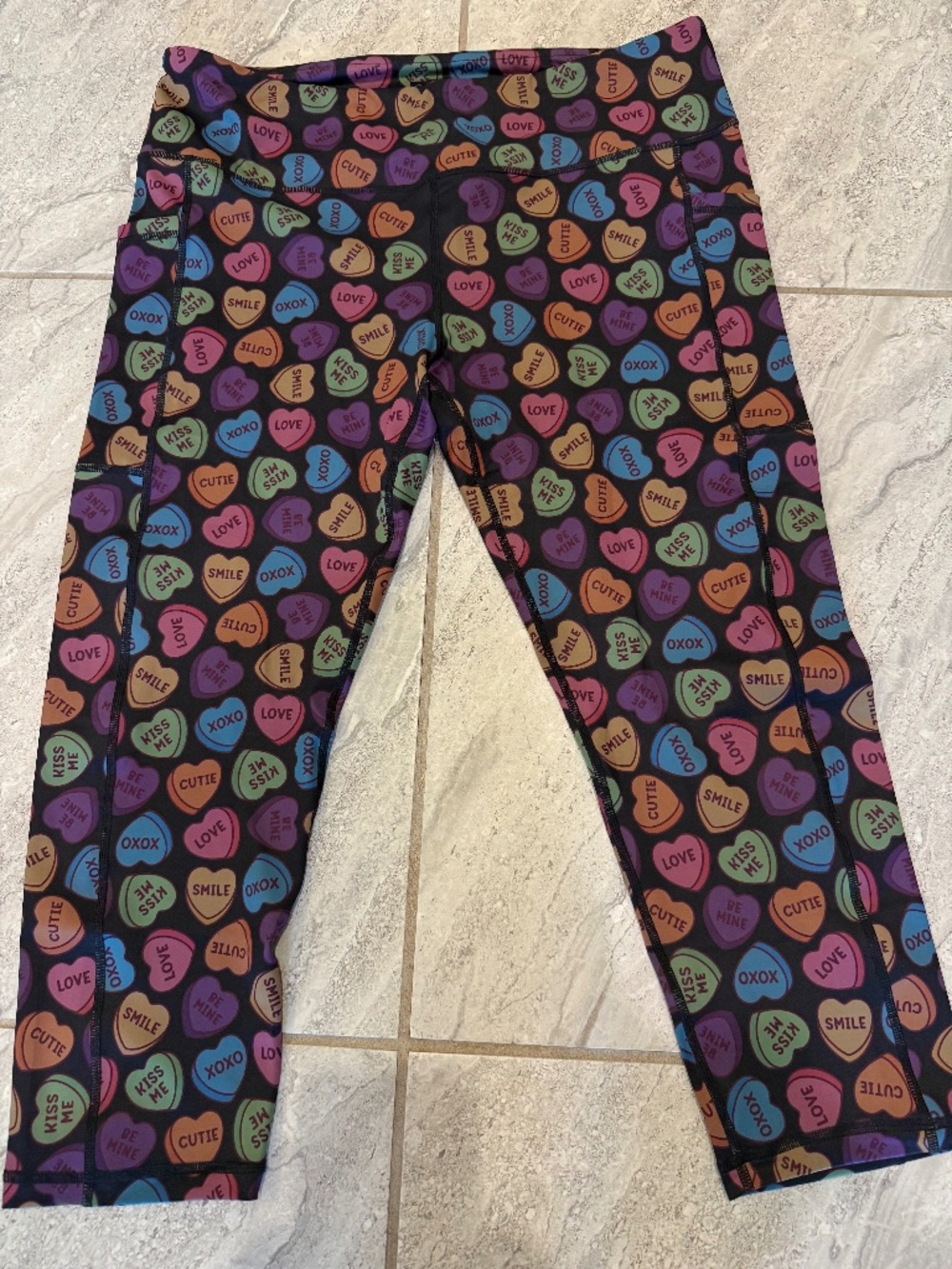 Constantly Varied Gear Be Mine Capri Leggings XXL